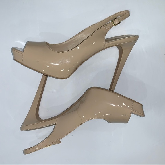 Jessica Simpson Peep-a-Boo Heeled Sandal - Picture 2 of 5